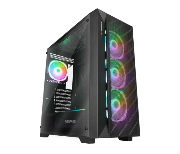 RAMPAGE Prime Mesh ARGB Black - 1317844 - zdjęcie